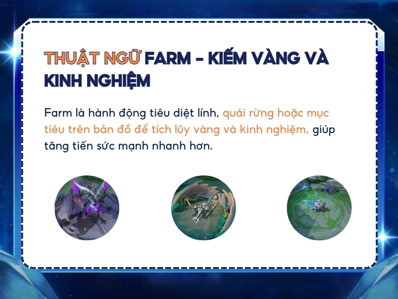 Thuật ngữ Farm trong Liên Quân.