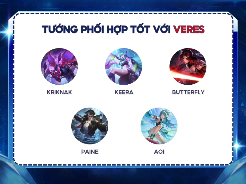 Đồng minh phù hợp với Veres.