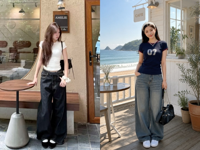 phối đồ với áo body