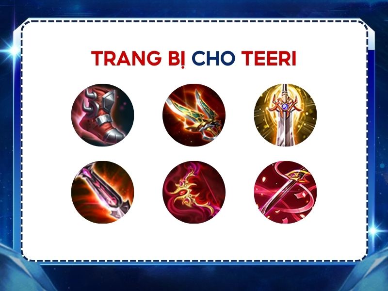 trang bị teeri