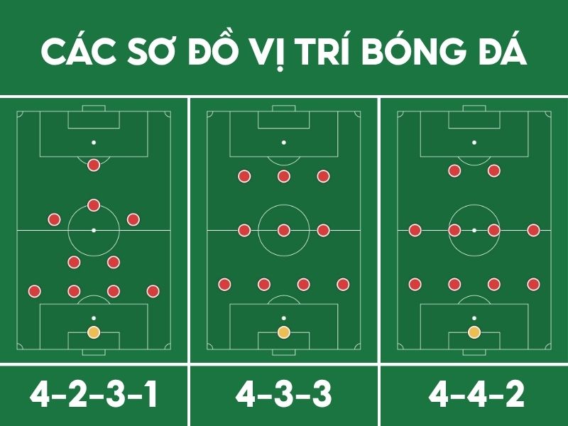 Sơ đồ vị trí cầu thủ bóng đá