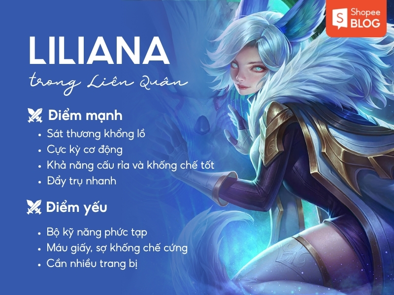 tướng Liliana trong liên quân