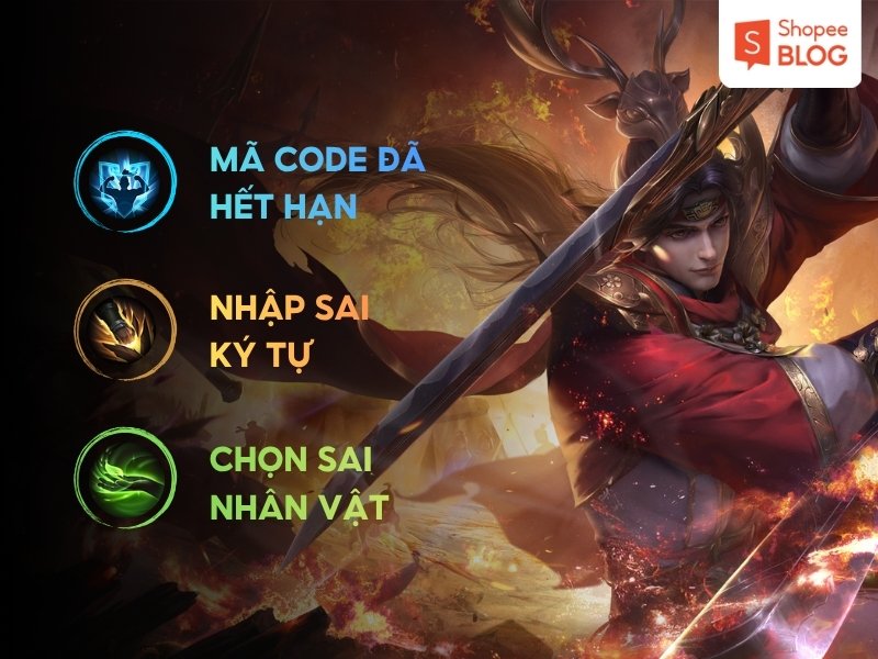 Lý do nhập code Cái Thế Tranh Hùng thất bại