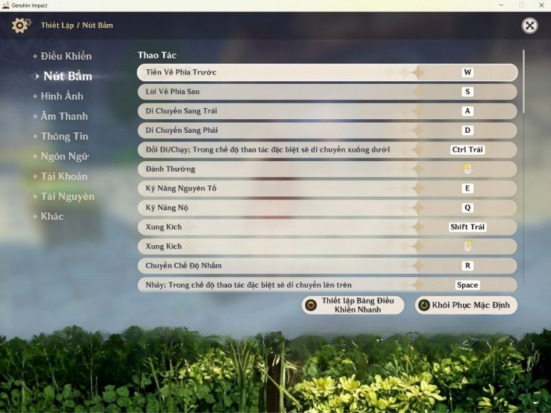 Cách chơi Genshin Impact trên PC