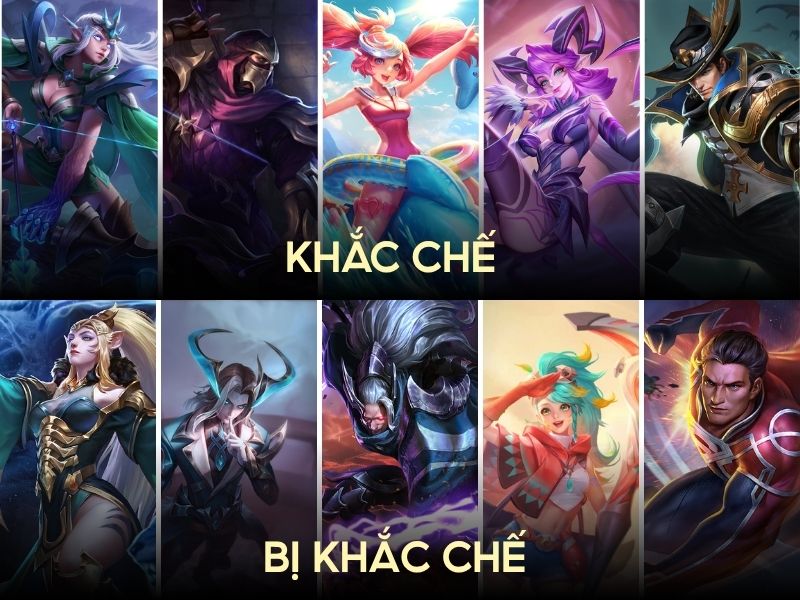 bright khắc chế và bị khắc chế