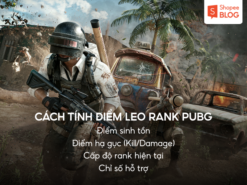 cách tính điểm leo rank pubg