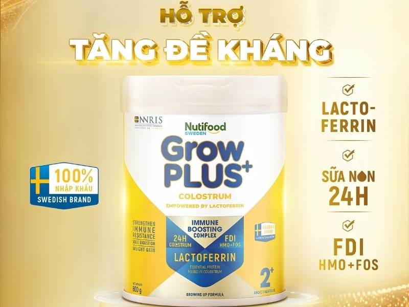 GrowPLUS+ Colostrum Lactoferrin 2+