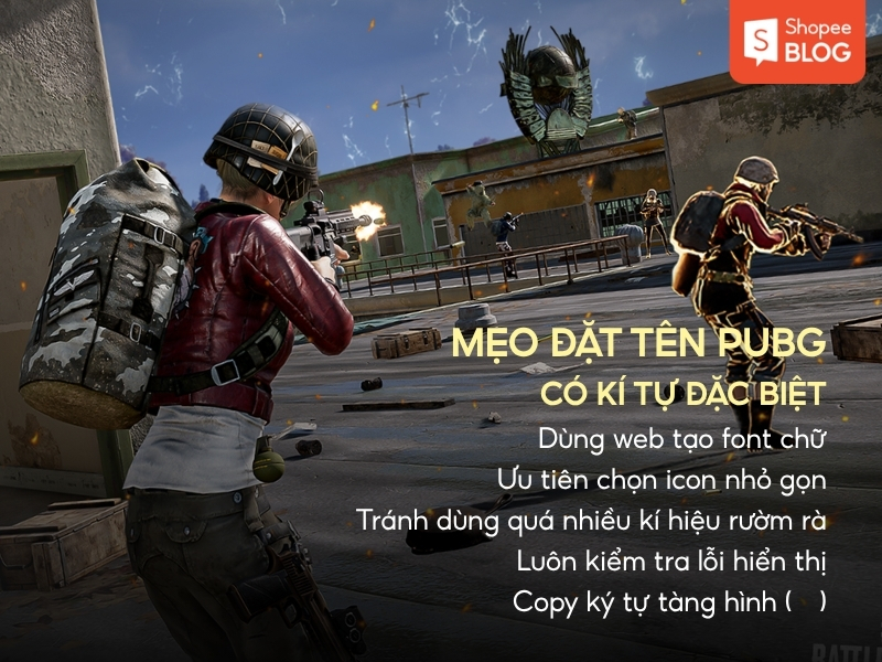Tên pubg kí tự đặc biệt