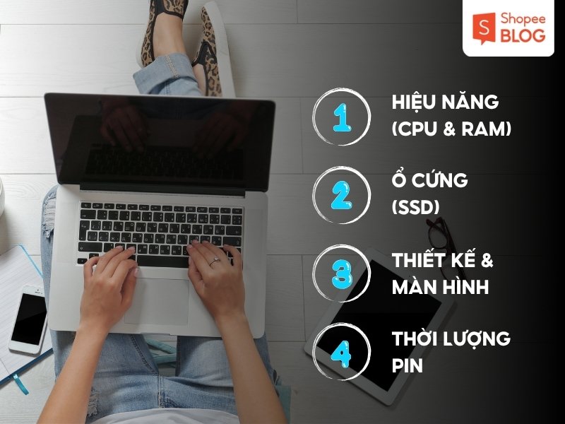 Tiêu chí lựa chọn laptop cho sinh viên học sinh