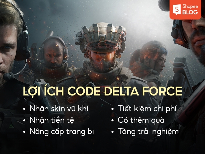 lợi ích code game delta force