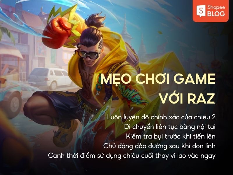 mẹo cách chơi raz