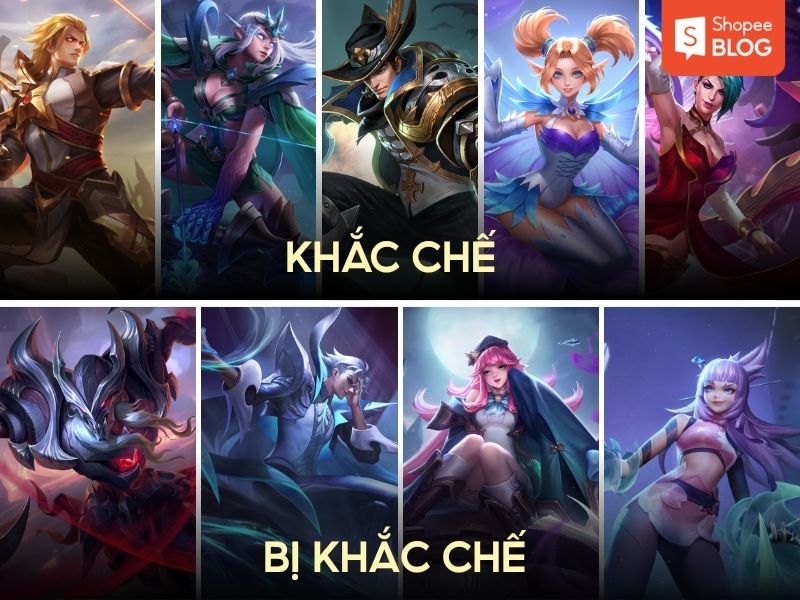 kahlii khắc chế và bị khắc chế
