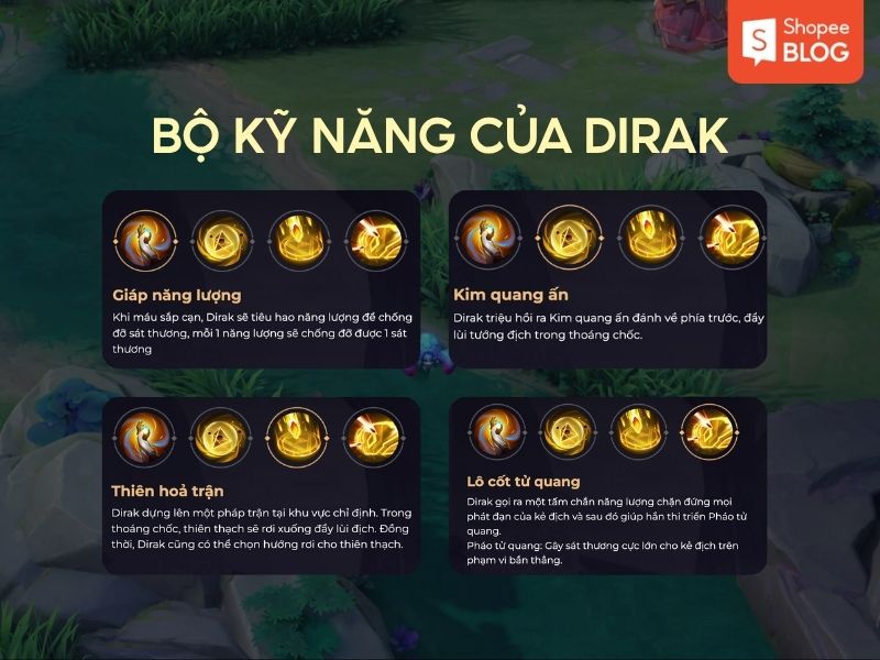 kỹ năng dirak
