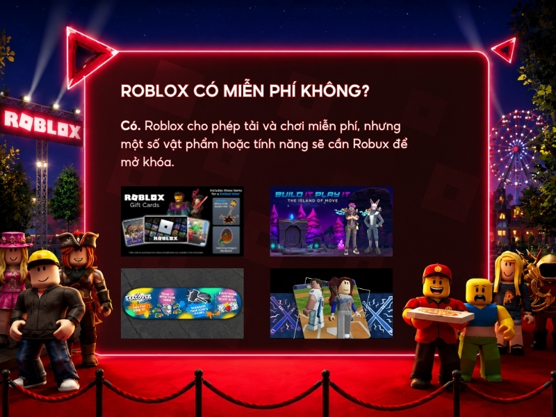 Roblox có miễn phí không? 