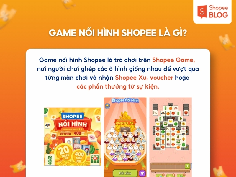 Game nối hình Shopee là gì?
