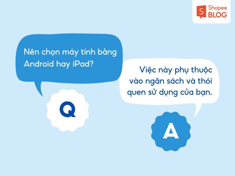 Giải đáp thắc mắc về máy tính bảng