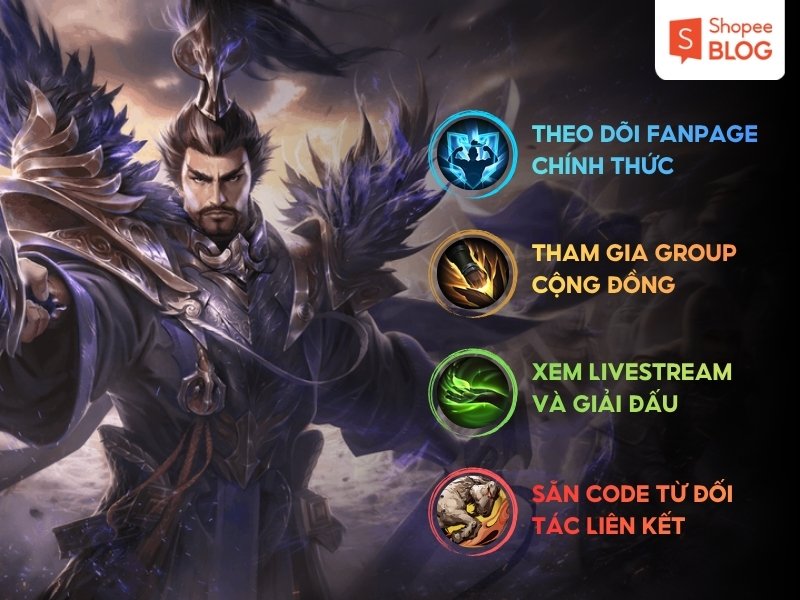 Cách săn thêm Garena Cái Thế Tranh Hùng code VIP