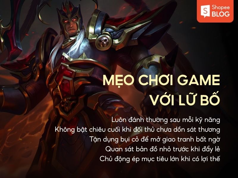 mẹo chơi lữ bố