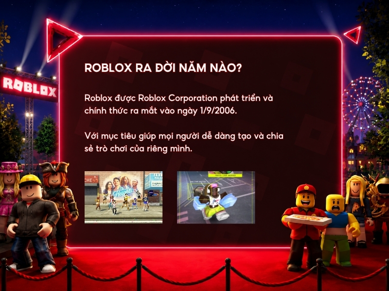 Roblox ra đời năm nào? 