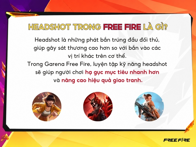 Headshot trong Free Fire là gì?