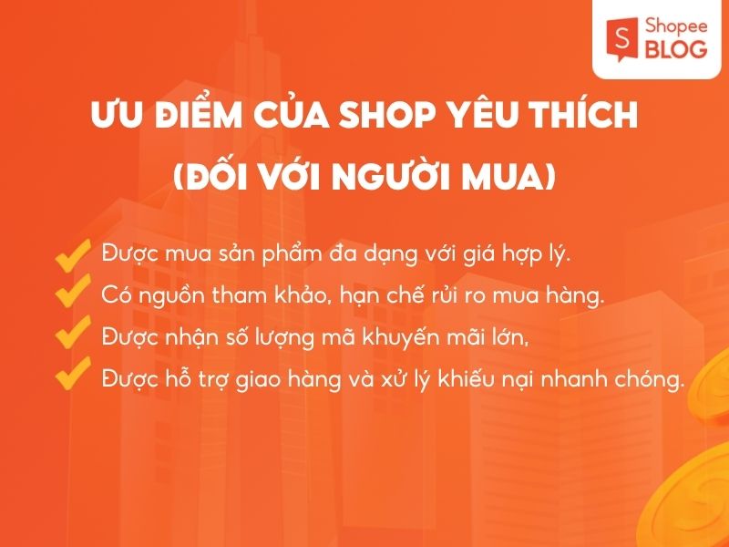 ưu điểm Shop Yêu Thích 