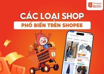 các loại shop trên shopee