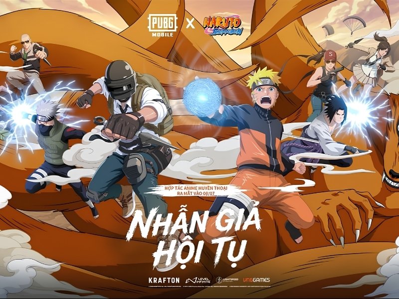 Sự kiện PUBG Mobile x Naruto Shippuden