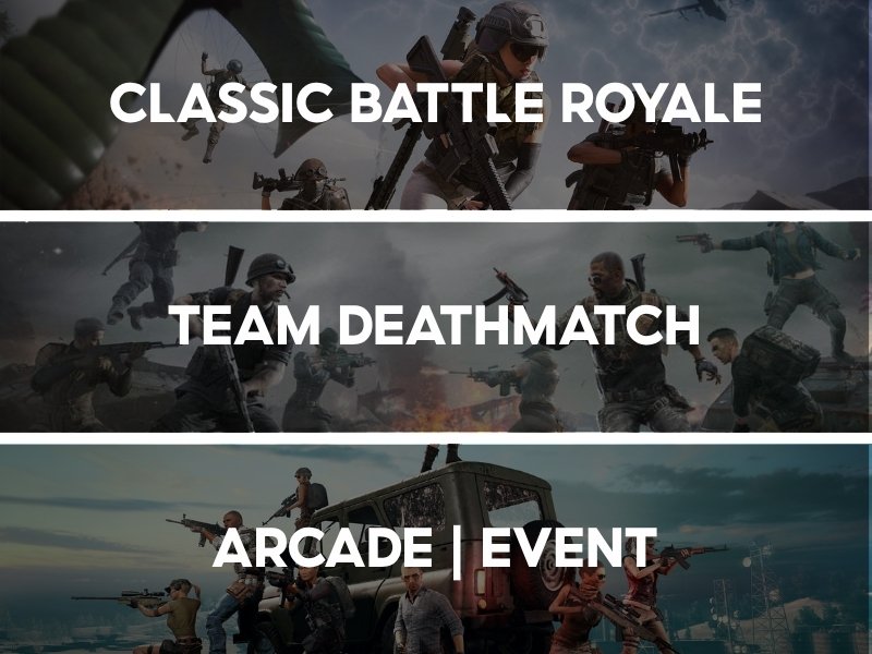 Các chế độ chơi trong PUBG