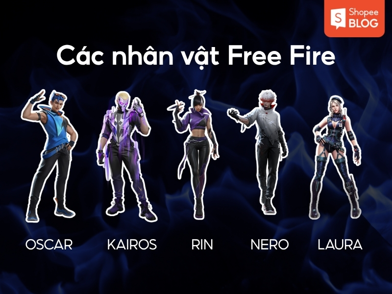 nhân vật Free Fire