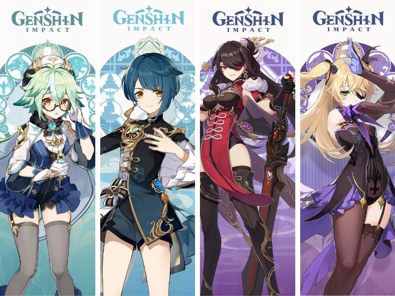 Đội hình Genshin Impact 4 sao Taser Team