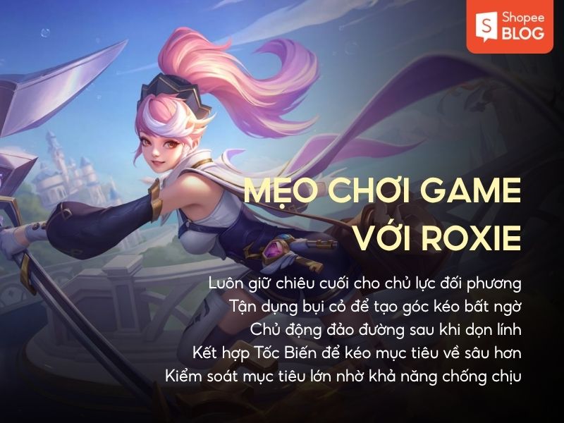 mẹo chơi game với roxie