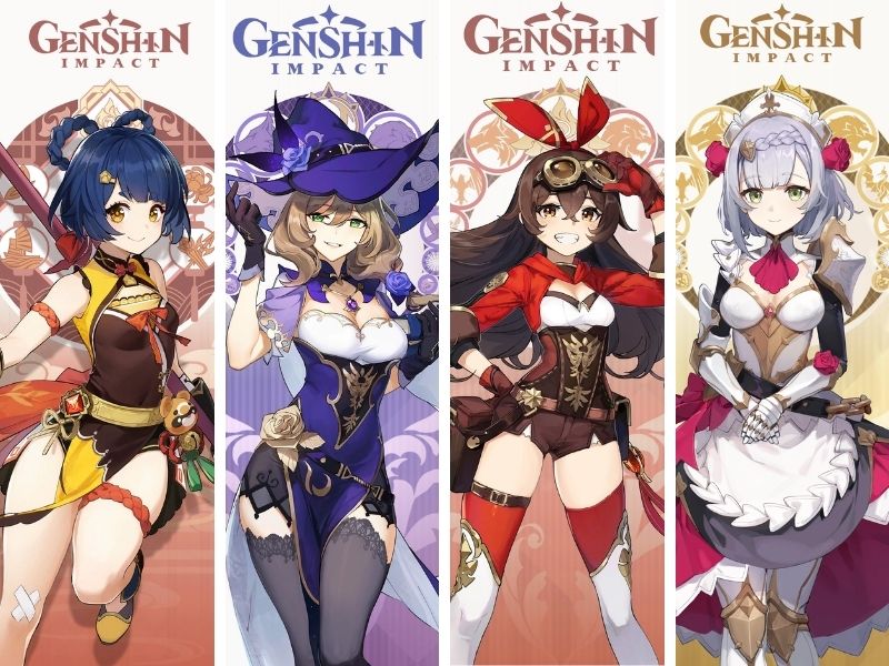 Đội hình Genshin Impact tân thủ Early Overload Team