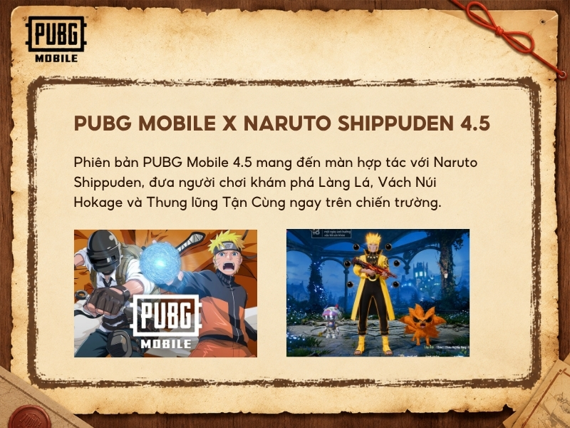 PUBG Mobile x Naruto Shippuden 4.5