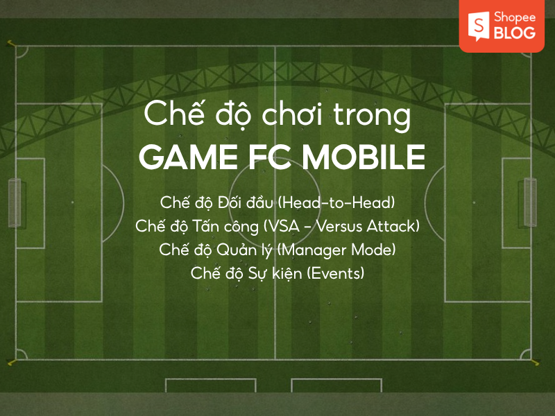 Hướng dẫn chơi fc mobile qua các chế độ