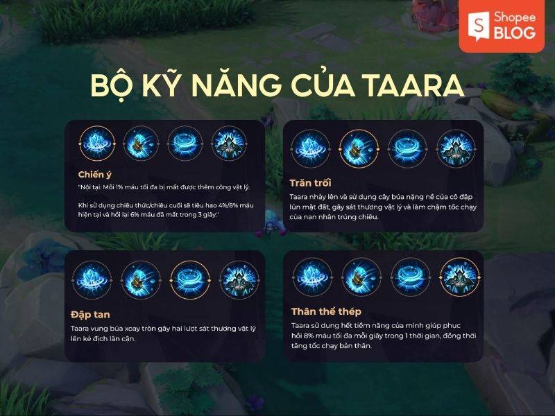kỹ năng taara