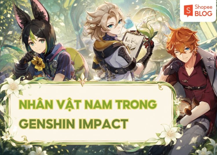 nhân vật nam trong genshin impact