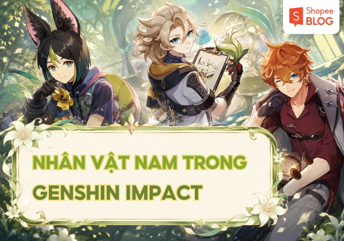 nhân vật nam trong genshin impact