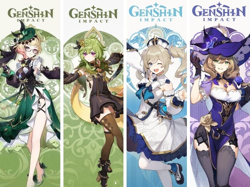 Đội hình Genshin Impact tân thủ