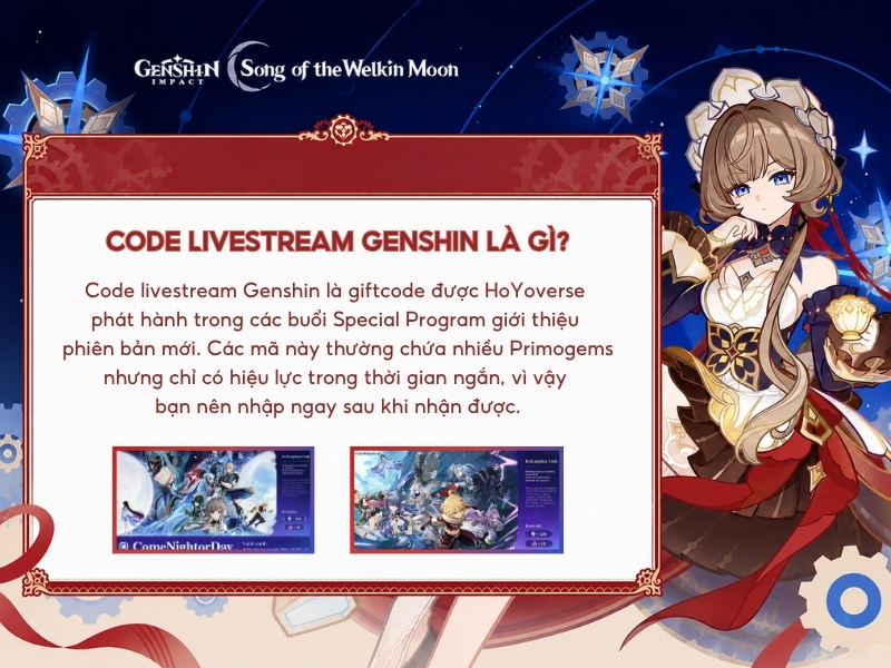 Code livestream Genshin là gì?