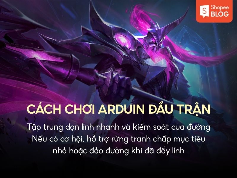 cách chơi arduin đầu trận