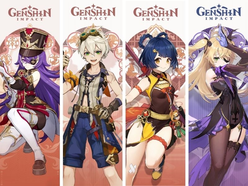 Đội hình Genshin Impact 4 sao Chevreuse Overload