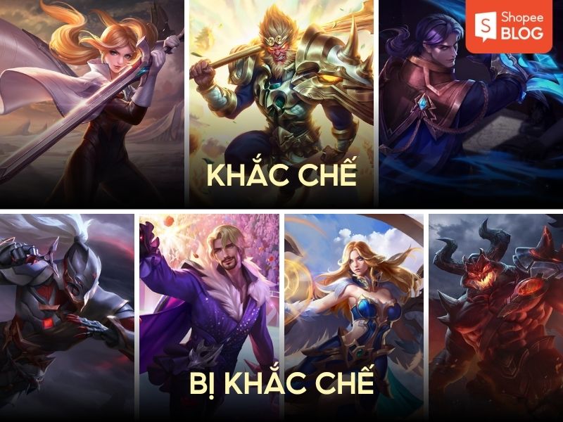 zeniel khắc chế và bị khắc chế