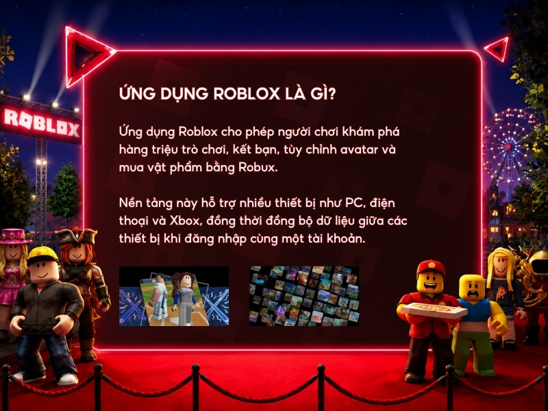 Ứng dụng Roblox là gì? 