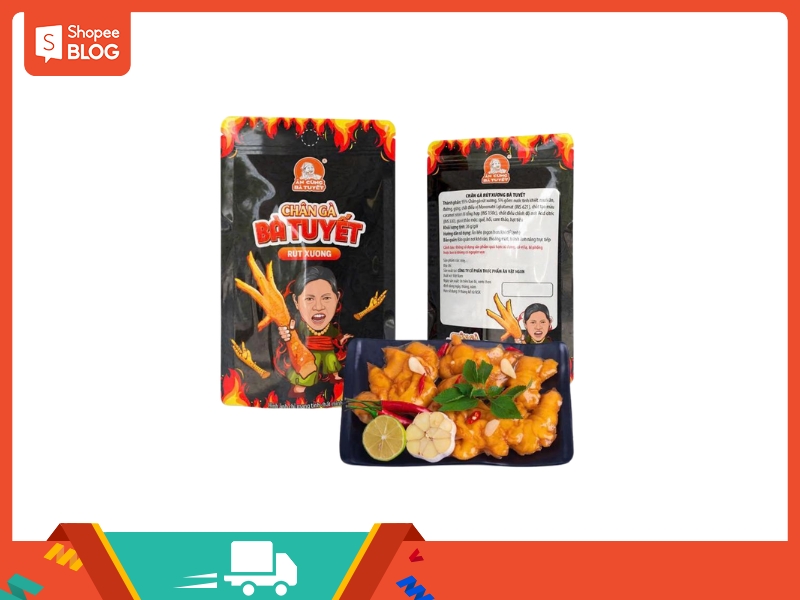 Chân gà rút xương tê cay của Ăn cùng bà Tuyết