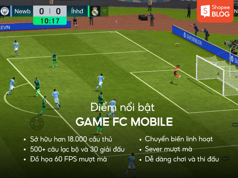 Điểm nổi bật thu hút người chơi fc mobile