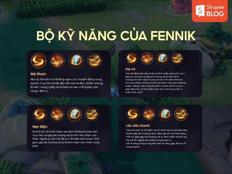 bộ kỹ năng fennik