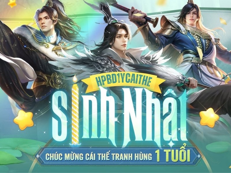 Code mình sinh nhật Cái Thế Tranh Hùng