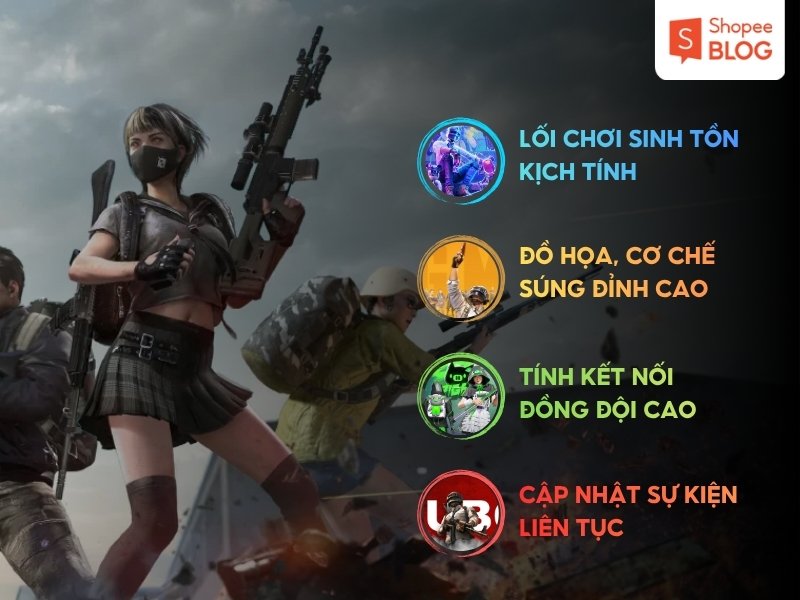 Các lý do tạo nên sức hút của PUBG