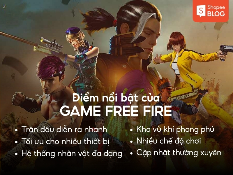 Điểm nổi bật nhất của Free Fire
