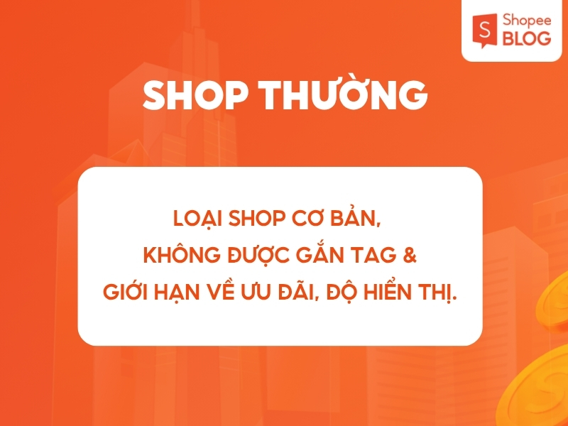 Shop thường trên Shopee
